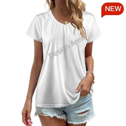 Women's V-Neck Short Sleeve T-Shirt