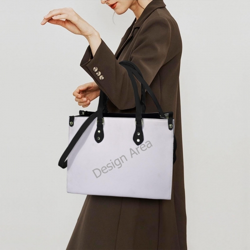 PU Leather Handbag-Large (Model 1747)