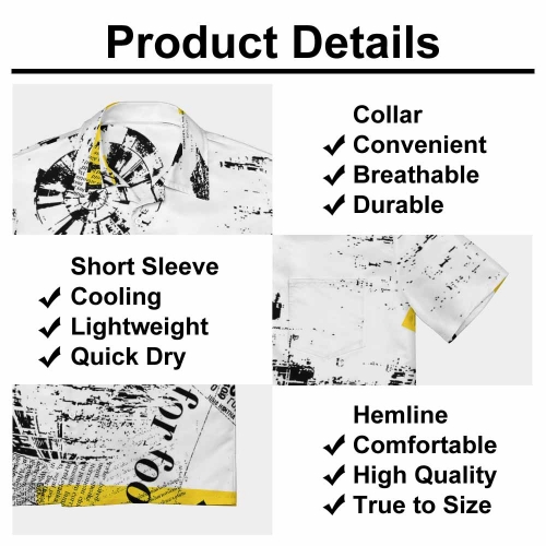 Men's Casual Short Sleeve Shirt (NS)