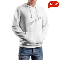 Double-Layer Hood All-Over Print Adult Hoodie