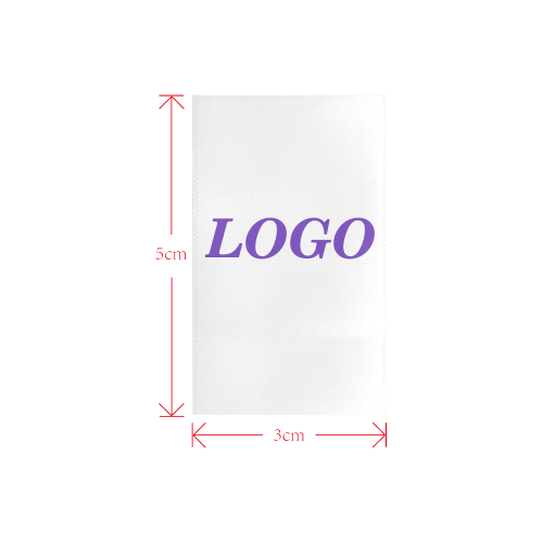 Private Brand Tag on Shower Curtain (3cm X 5cm)