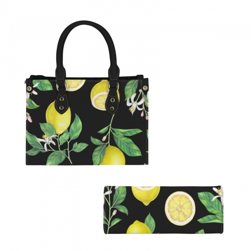 PU Leather Handbag-Small (Model 1747)