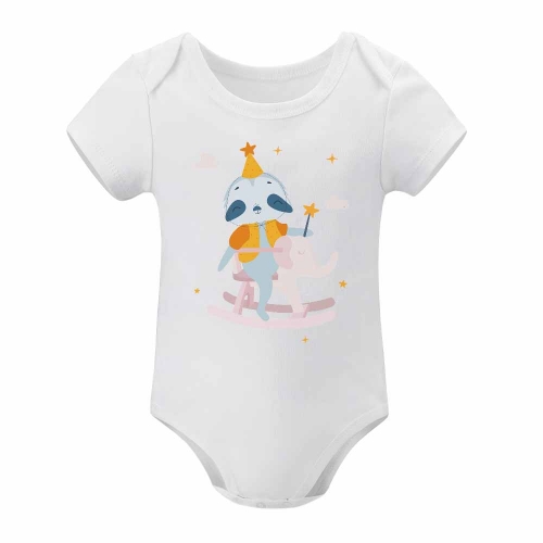 Short -Sleeve Baby's Bodysuit