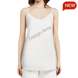 Women's V-Neck Strap Tank Top