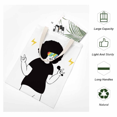 Canvas Tote Bag-35x45CM (One-Sided Print)