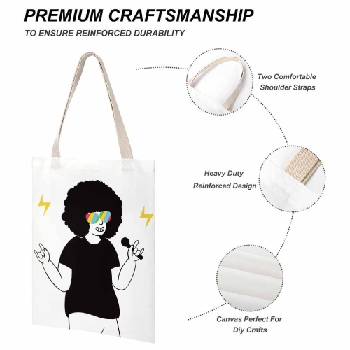 Canvas Tote Bag-35x45CM (One-Sided Print)