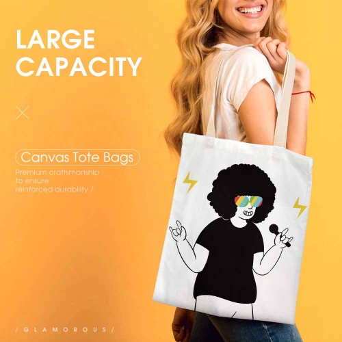 Canvas Tote Bag-35x45CM (One-Sided Print)