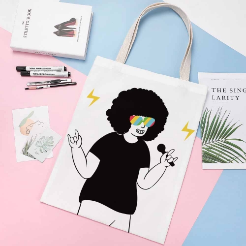 Canvas Tote Bag-35x45CM (One-Sided Print)