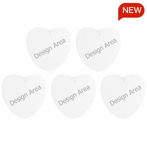 Car Air Freshener (Five Pcs)(Heart/Rhombus)