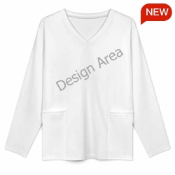 Unisex Long Sleeve Scrub Top