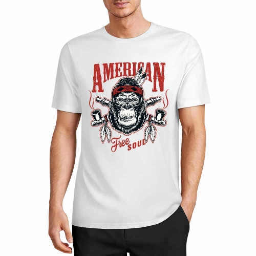 Men's T-Shirt - 160g Pure Cotton (Front Printing)