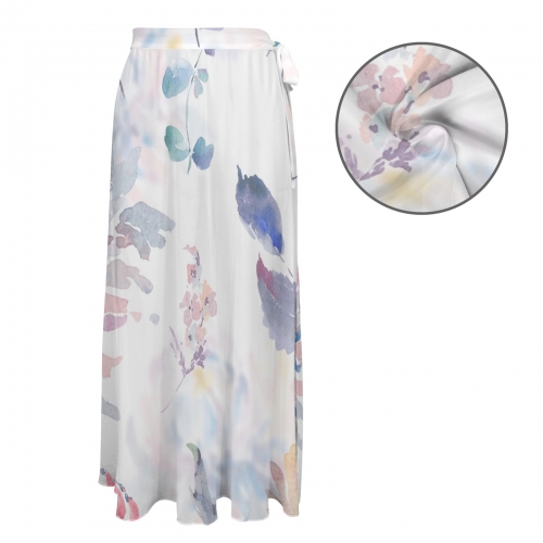 Women's Long Knot Side Cover Up