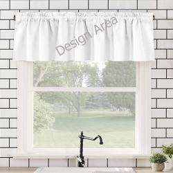 Window Curtain Valance 60"x18"