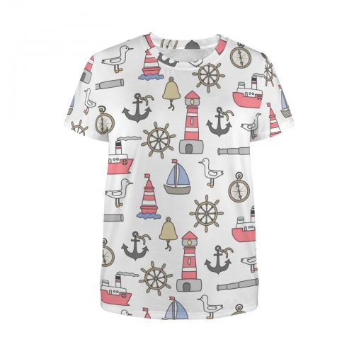 Women's Crewneck Short Sleeve T-Shirt