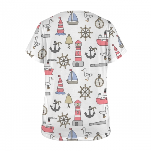 Women's Crewneck Short Sleeve T-Shirt