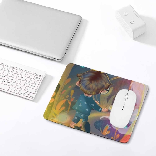 Mouse Pad 7.9"×9.4" (Stitched Edge)
