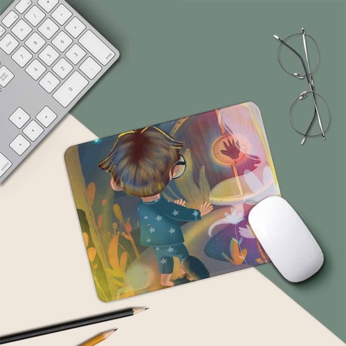 Mouse Pad 7.9"×9.4" (Stitched Edge)