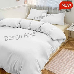 3-Piece Bedding Set 102"×90" (1 Quilt Cover + 2 Pillowcases)