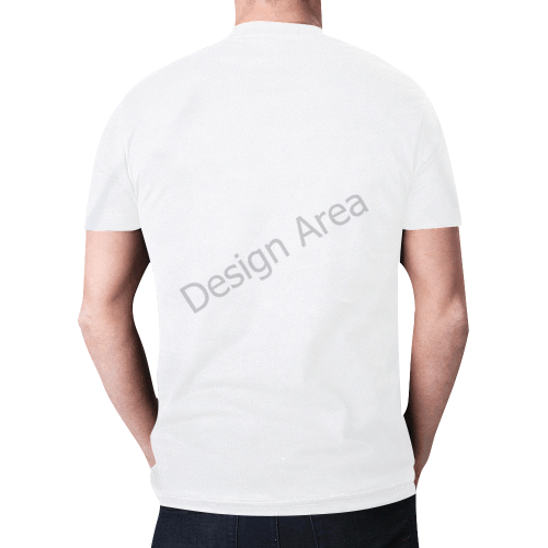 New All Over Print T-shirt for Men (Model T45)
