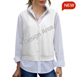 Women's Sleeveless Cardigan