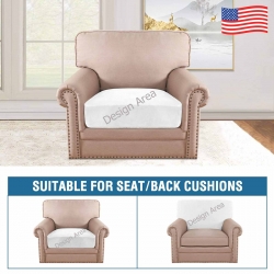 Sofa Cushion Cover (25x27.5x8 inch)