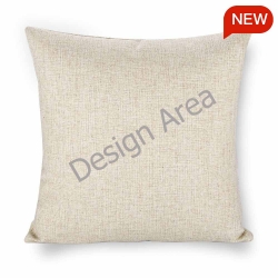 Linen Pillow Case 18x18 inch (One Side Printing) (Single Pack)
