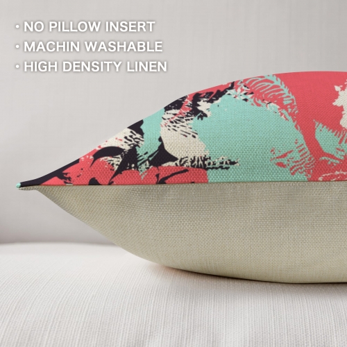 Linen Pillow Case 18x18inch (One Side)