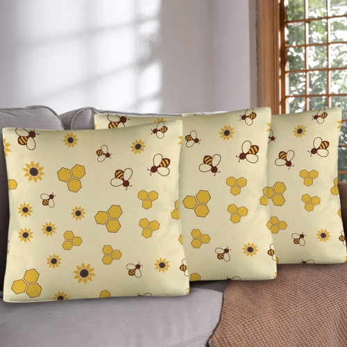 Linen Pillow Case 18x18inch (Set of 3)