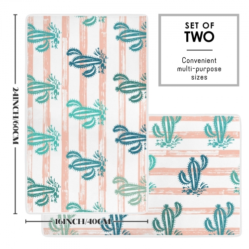Floor Mat 60x40cm (2-Pack)