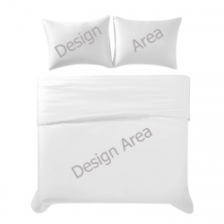 3-Piece Bedding Set 90x90inch