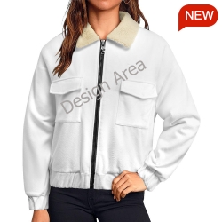 Women's Patch Pocket Fleece Jacket