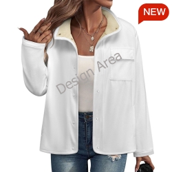 Women's Stand Collar Fleece Jacket