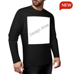 Cotton Long Sleeve T-Shirt (Front Printing)