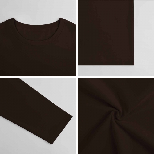 Cotton Long Sleeve T-Shirt (Front Printing)