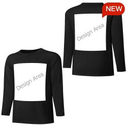 Cotton Long Sleeve T-Shirt (Front&Back Printing)