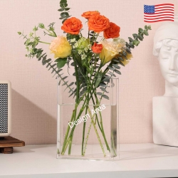 Acrylic Book Shaped Vase