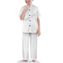 Big Boys' V-Neck Pajama Set