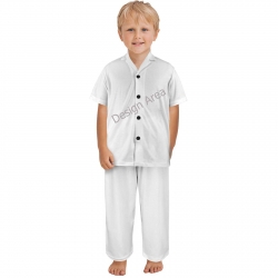 Little Boys' V-Neck Pajama Set