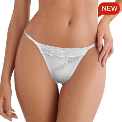 Lace Trim Thong