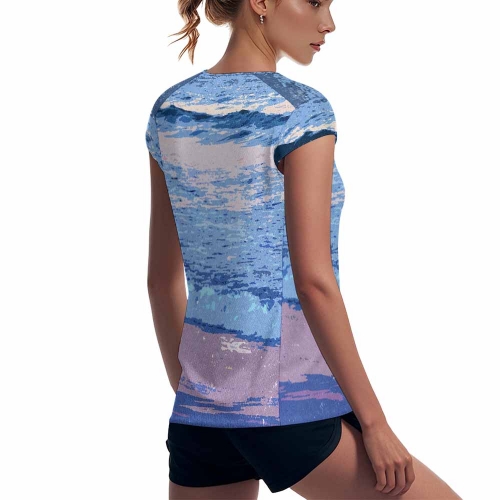 Women's Ice Silk Quick-Dry Sports T-Shirt