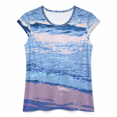 Women's Ice Silk Quick-Dry Sports T-Shirt