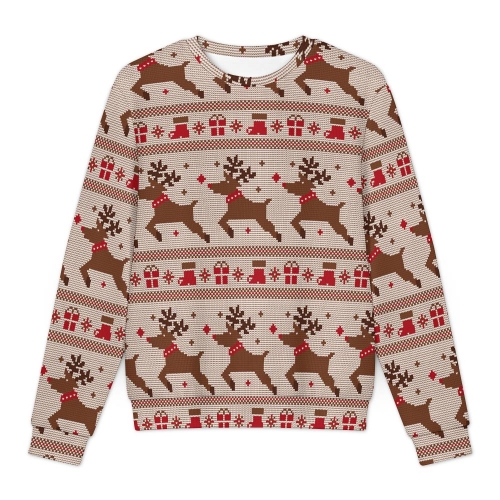Men's All Over Print Sweater