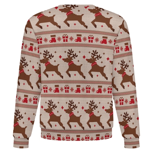 Men's All Over Print Sweater