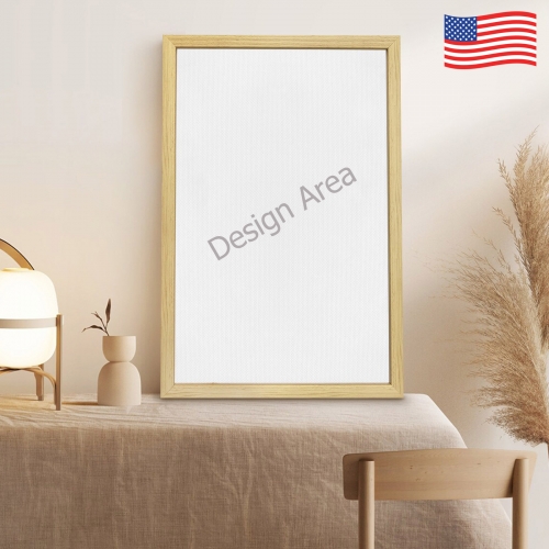 Natural Wood Framed Art Print 16×24inch