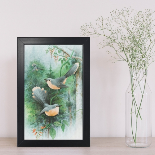 Black Framed Art Print 8×12inch