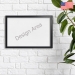 Black Framed Art Print 18×12inch