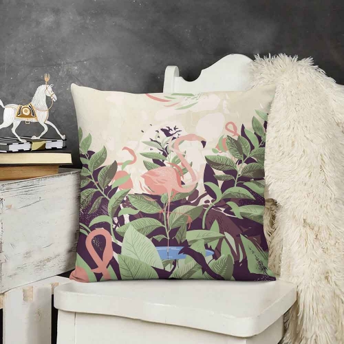 Plush Pillow Case (Double-Sided Design)
