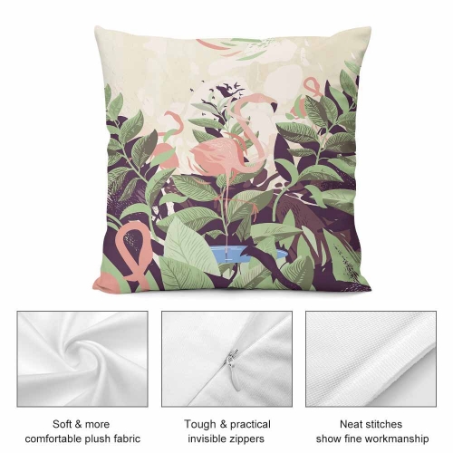 Plush Pillow Case (Double-Sided Design)