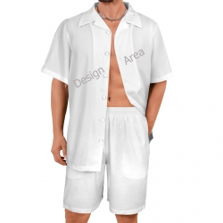 Men's Shirt and Shorts Outfit