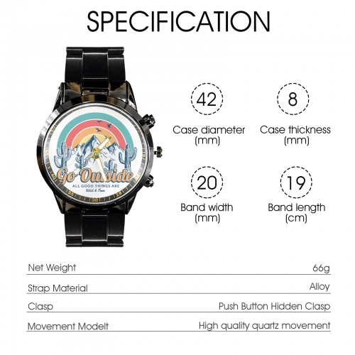 Men's Stainless Steel Casual Watch (017)